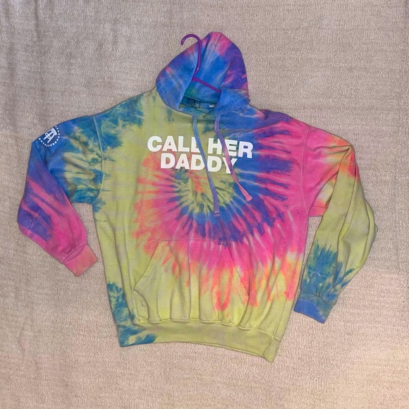 barstool Jackets & Blazers - Tie Die Call Her Daddy Hoodie